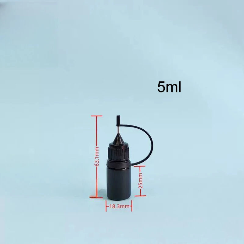 50ML Plastic Liquid Alcohol Bottle For Dispenser Rosin Solder Flux Paste For Phone PCB Cleaning Welding Repair Tools