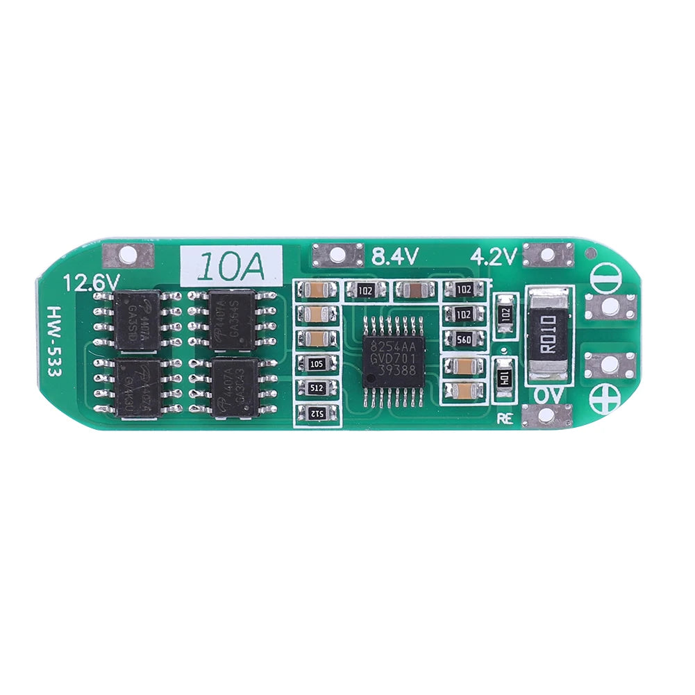 3S 4S 20A 40A 60A Li-ion Lithium Battery Charger Protection Board 18650 BMS Drill Motor 11.1V 12.6V/14.8V 16.8V Enhance/Balance