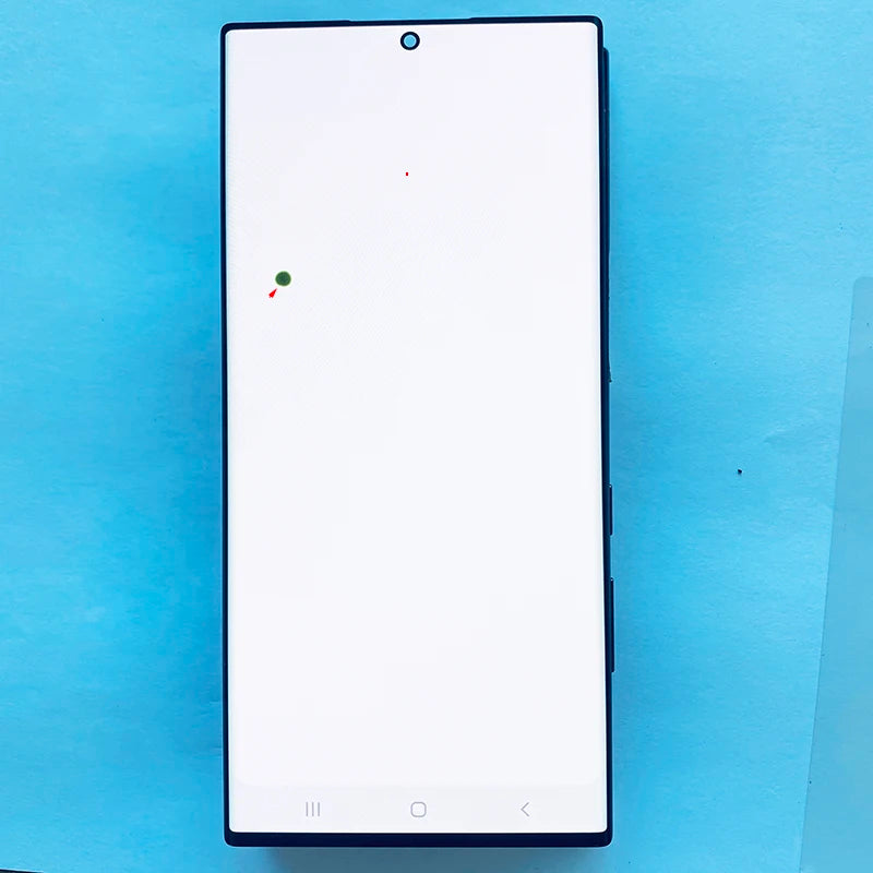 Pantalla 6.8" Super AMOLED con Marco y Digitalizador Táctil para Samsung S22 Ultra (S22U/S908B/S908U) (Con Defecto Estético)