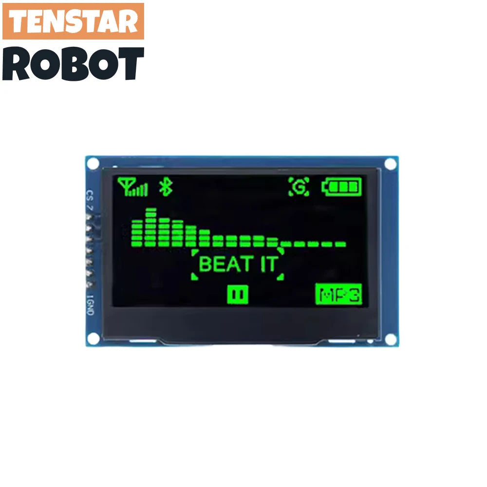 OLED 2.4" 2.42 Inch 128x64 LCD Display SSD1309 12864 4 Pin IIC I2C SPI Serial Interface