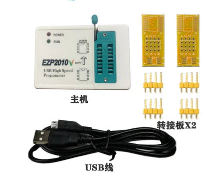 Programador USB SPI Alta Velocidad EZP2010 / EZP2010V Soporta EEPROM 24/25/93, Flash 25 BIOS Chip