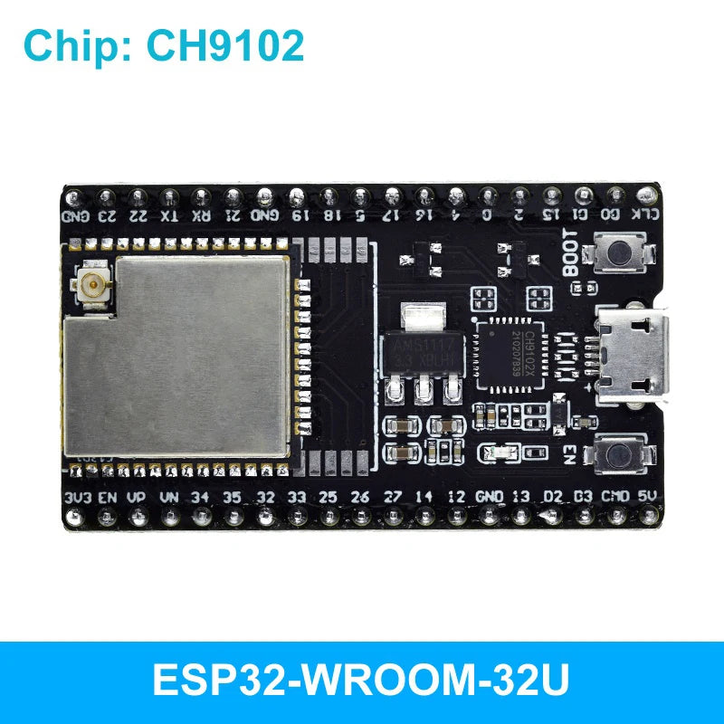 Placa Desarrollo DIYTZT ESP32 (ESP-32/ESP-32S/ESP32-CAM/ESP-WROOM-32) WiFi + Bluetooth Doble Núcleo Bajo Consumo