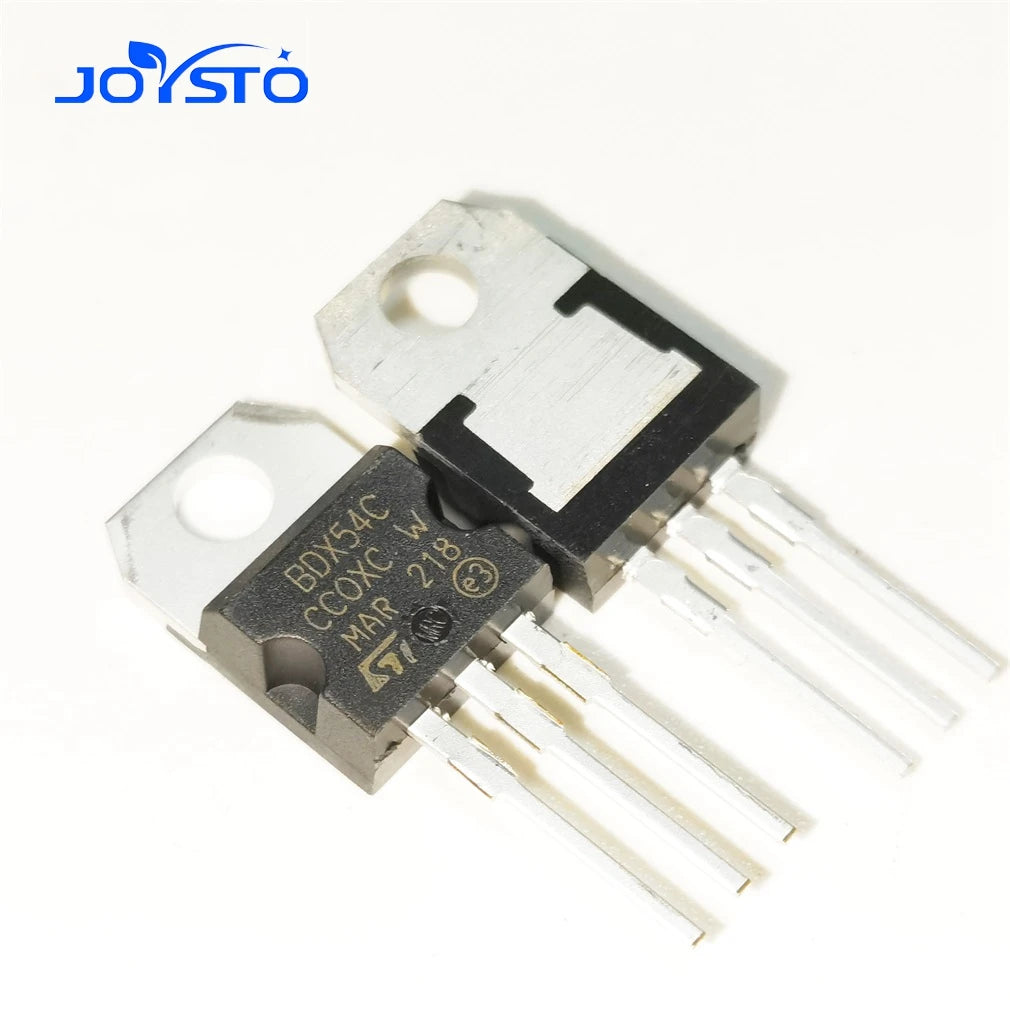 Lote 10 Pcs Transistor Darlington TO-220 (BDX53A/B/C/F NPN, BDX54A/B/C/F PNP)