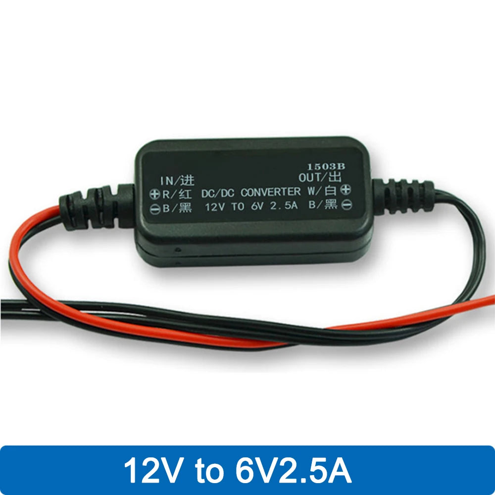 Módulo Convertidor Buck DC 12V a 3.3V/4.2V/5V/6V/7.5V/9V Step-Down No Aislado con Protección