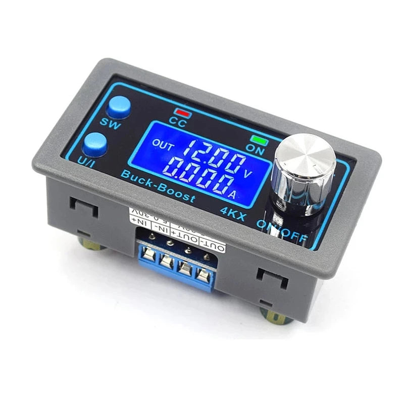 Módulo Convertidor Buck-Boost CC/CV DC 0.5-30V 4A Fuente Laboratorio Regulada Ajustable