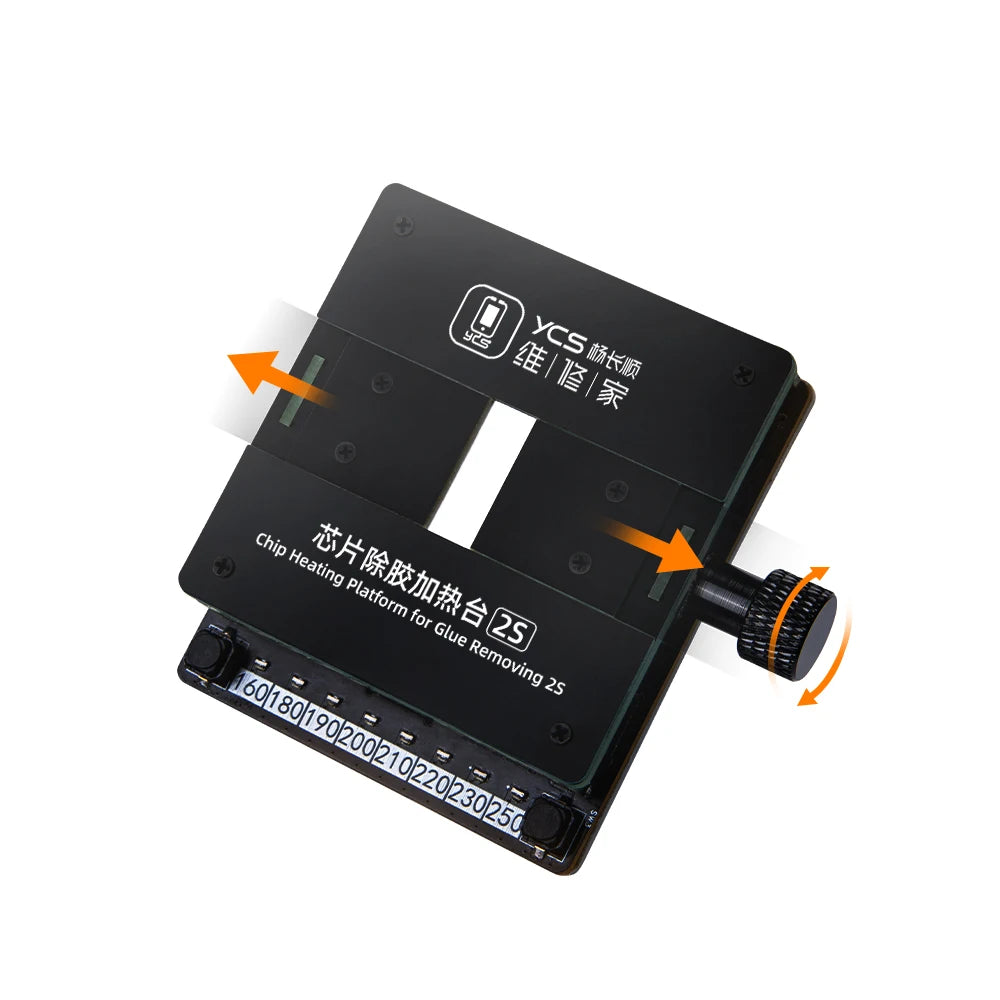 YCS 2S CPU Heating Platform Magical Degumming Station For Mobile Phone IC CPU Heating Glue Removal Solder Removal BGA Reball