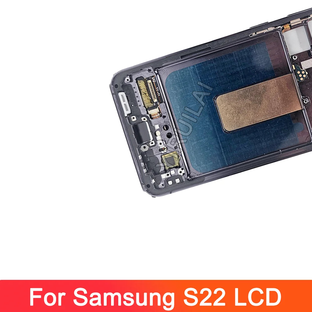 TFT para Samsung Galaxy S22 5G pantalla S901B S901U S901W S901N pantalla LCD reemplazo del ensamblaje del digitalizador de pantalla táctil