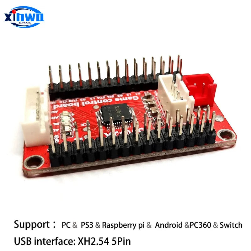 Placa Encoder USB Zero Delay para Joystick Controladora Juego Lucha compatible Raspberry Pi/PC/PS3/Switch/Android (DIY Arcade Neo Geo)