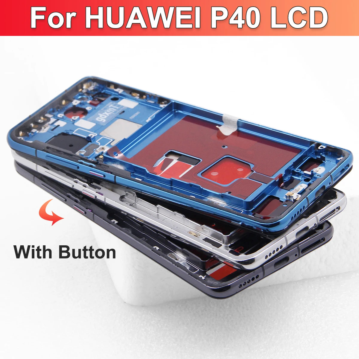 For HUAWEI 6.1''P40 Tested ANA-AN00 ANA-TN00 ANA-NX9 ANA-LX4 LCD Display Touch Screen Digitizer Assembly Replacement