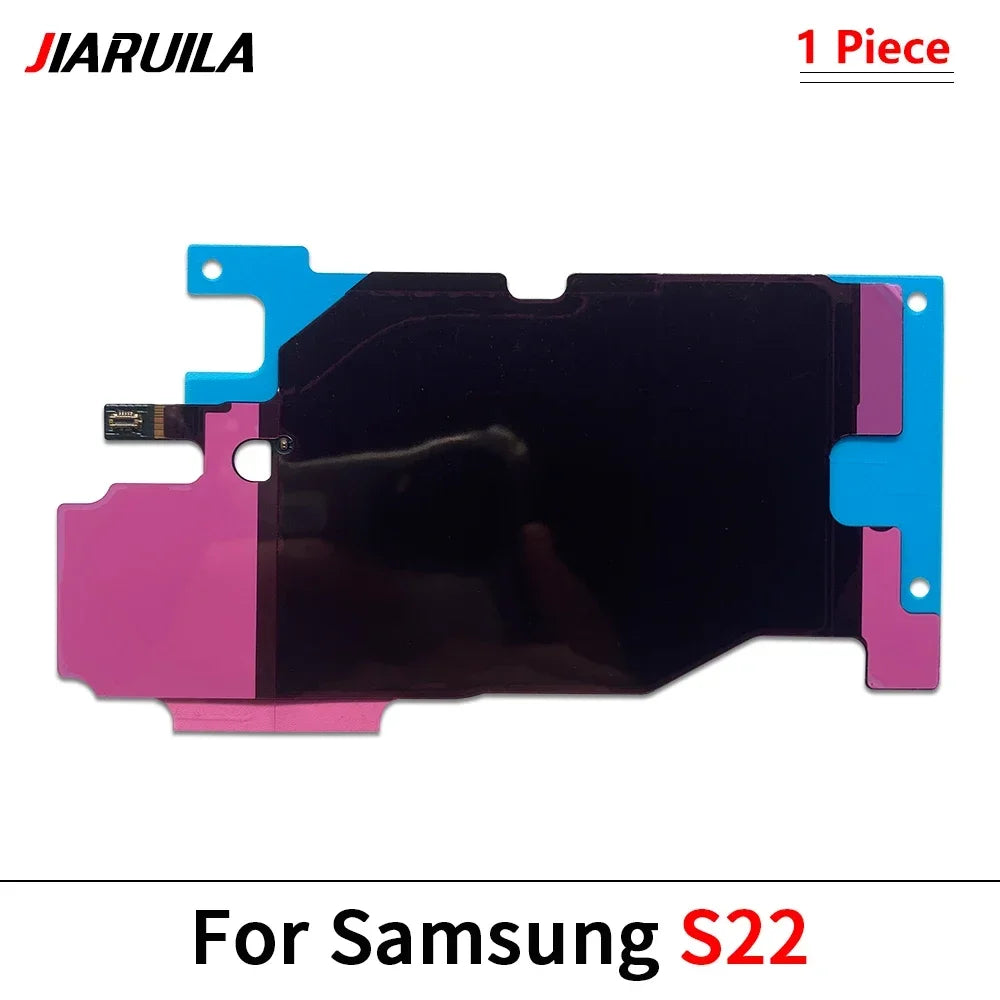 Bobina Carga Inalámbrica con Módulo NFC y Flex para Samsung Galaxy S20/S21/S22/S23 FE/Plus/Ultra (Repuesto)