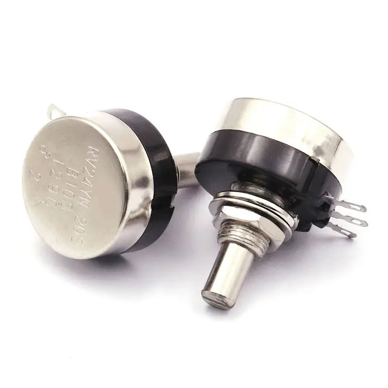 RV24YN20S 1K 2K 5K 10K 20K 50K 100K 200K 250K 500K 200Ω 500Ω 1M Ohm Single Turn Carbon Film Rotary Taper Potentiometer
