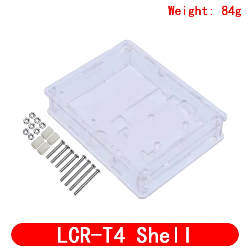 Tester Transistor LCR-T4 Diodo Triodo Capacitancia ESR Meter MOS PNP LCD Mega328 + Carcasa Acrílica