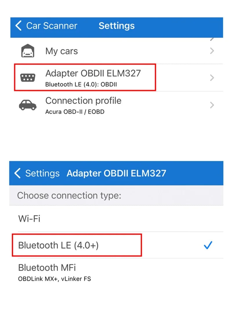 Scanner Diagnóstico Auto ELM327 V2.1 OBD2 Bluetooth Lector Códigos Detector Fallos Automotriz para Android/iOS