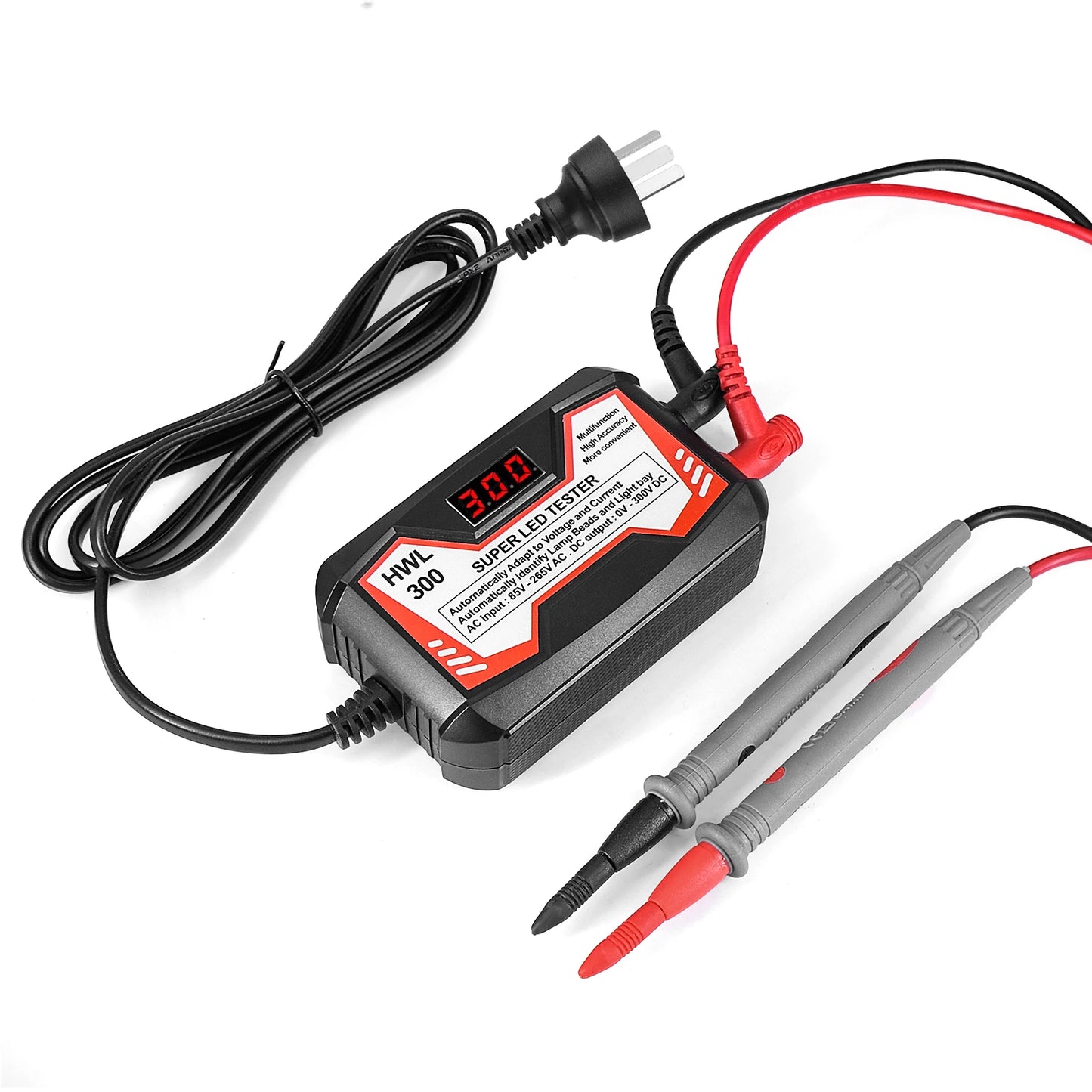 Tester LED 0-300V Output Probador Tiras Beads Mantenimiento TV LCD Inspección Multiuso