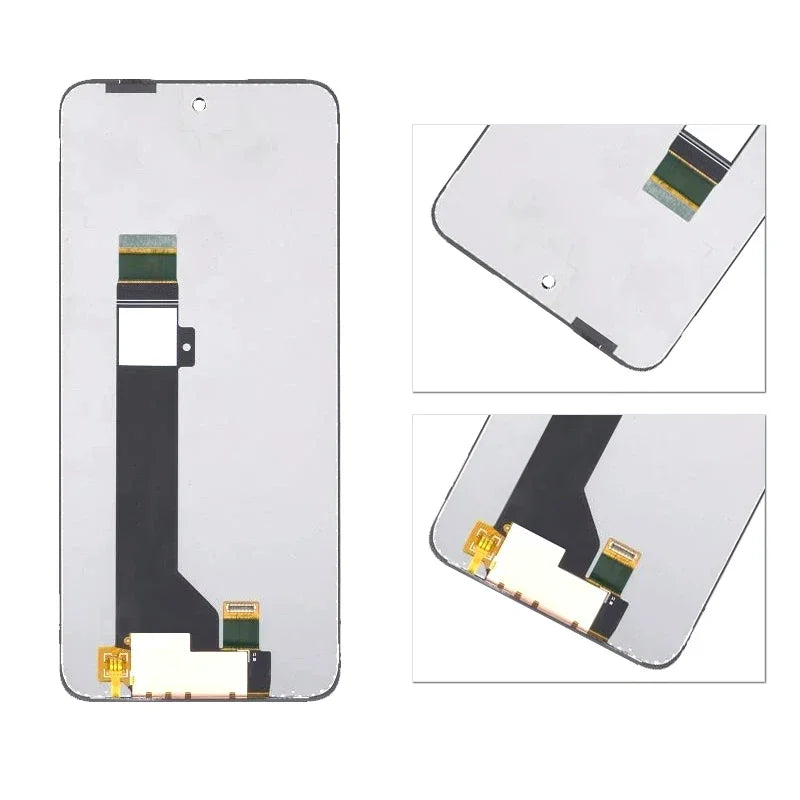 6.5" OEM LCD For Motorola Moto G13 G23 G53 G73 E13 XT2335-2 Display Touch Screen Digitizer Replacement With Frame