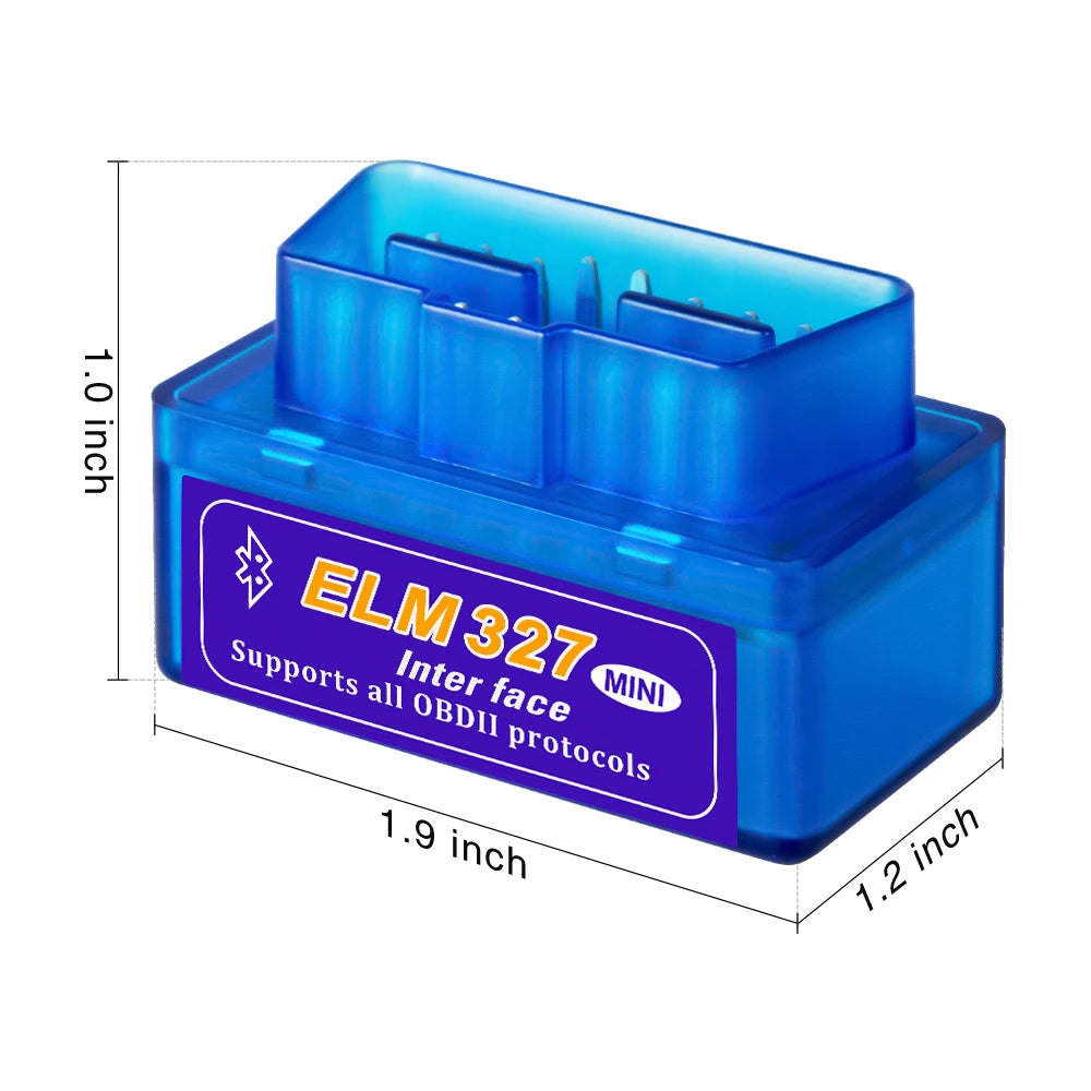 Eml327 V2.1 Bluetooth 5.1 For Android OBD 2 Mini Car Diagnostic-Tool Scanner Code Support Smart Scan Tool ODB2 Scanner Tool