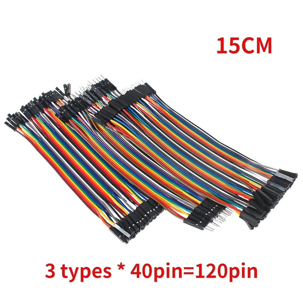 Breadboard Jumper Wire Dupont Line Kit MB102 ZY-204 400 Tie Points Solderless PCB Breadboard DIY Mini Test Protoboard Kits