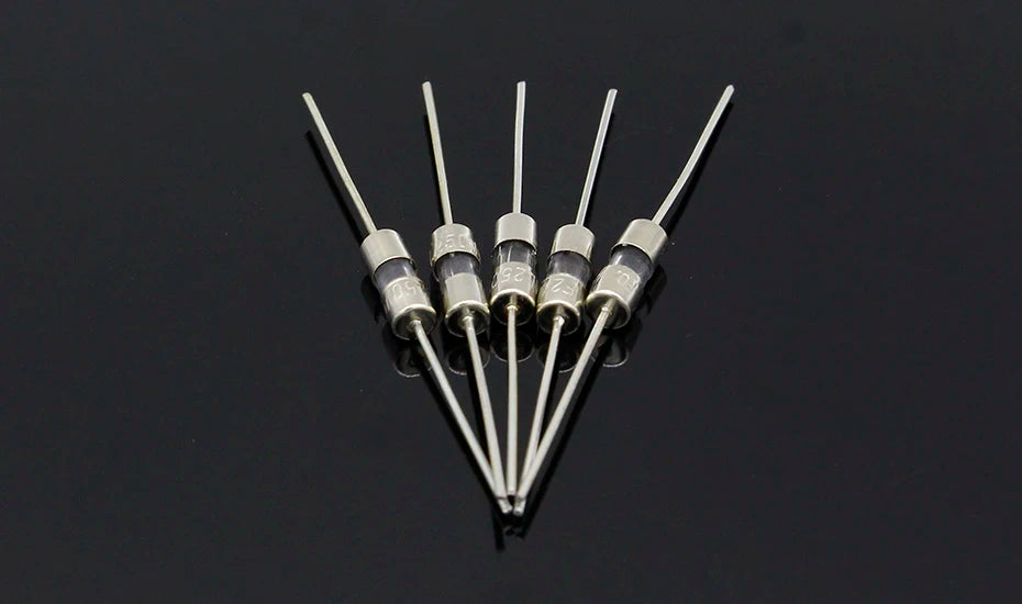 50pcs/lot 3*10mm 5 Values FUSE Assorted Kit M125 With Pin Electronic Components 0.5A 1A 2A 3A 5A