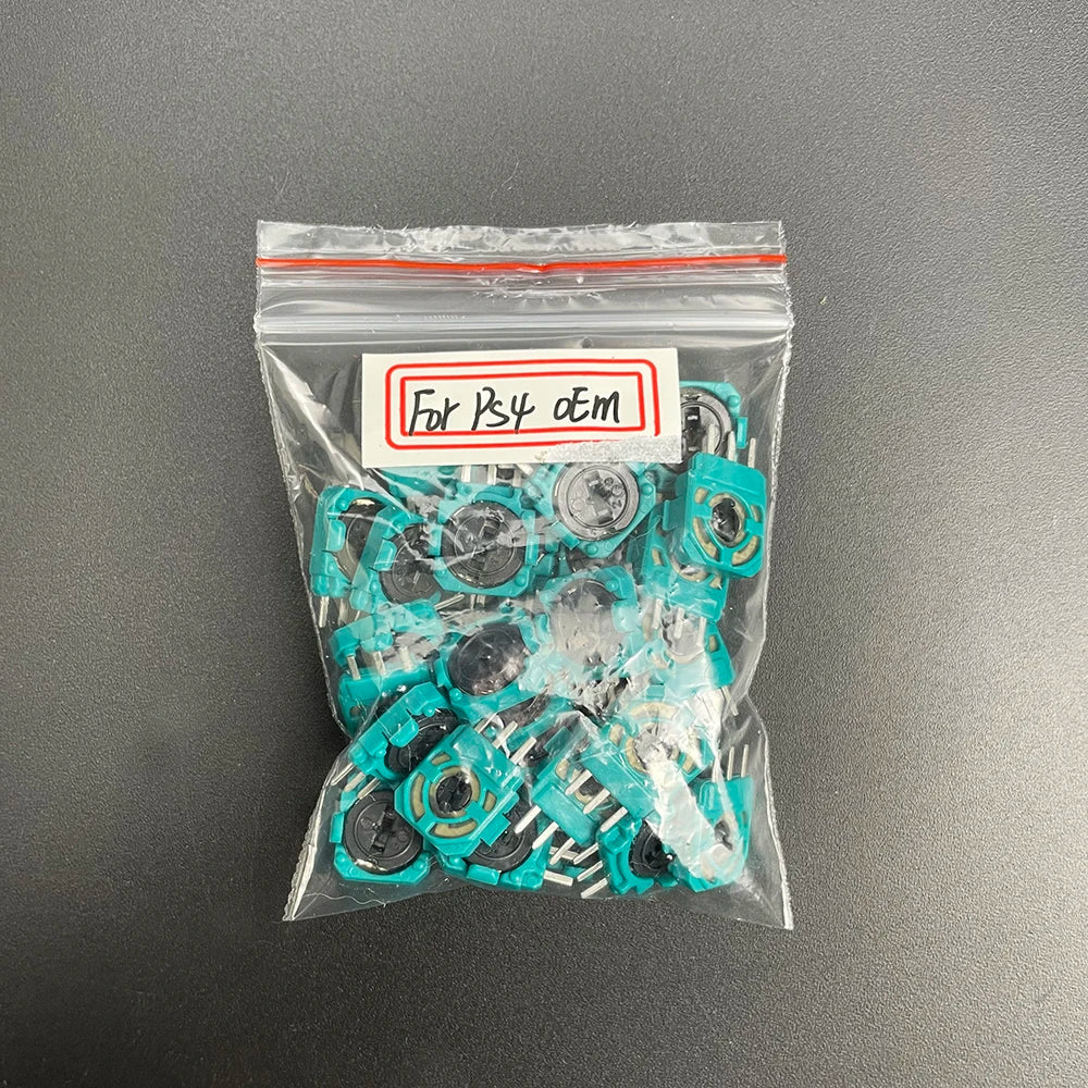 Potenciómetro Resistor Eje Analógico 3D / Micro Switch para Joystick Control PS4/PS5 (Bolsa 30 Unidades)