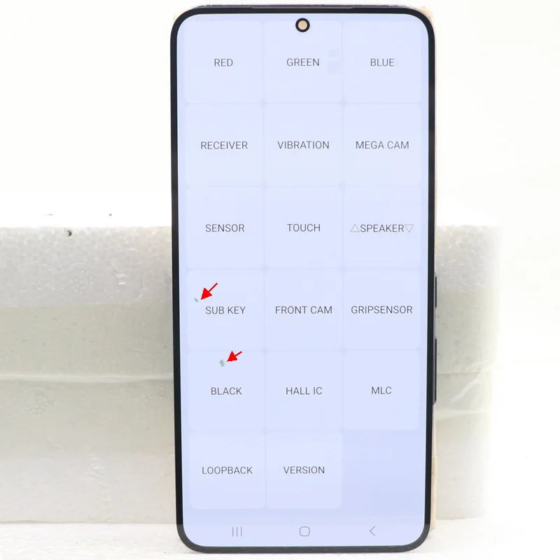 Pantalla Super AMOLED con Digitalizador Táctil para Samsung Galaxy S23 5G (S911F/S911U/S911B/DS) (Con Defecto Estético)
