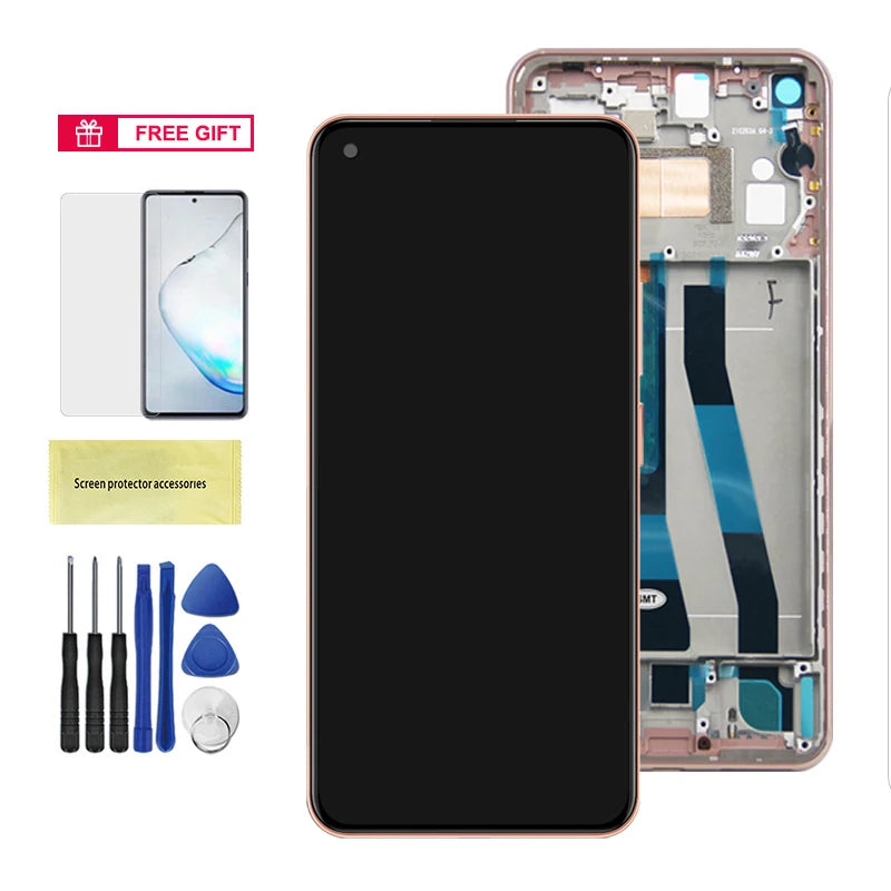 Pantalla LCD 6.55" con Marco y Digitalizador Táctil para Xiaomi Mi 11 Lite 5G NE (2109119DG) (Ensamblaje)