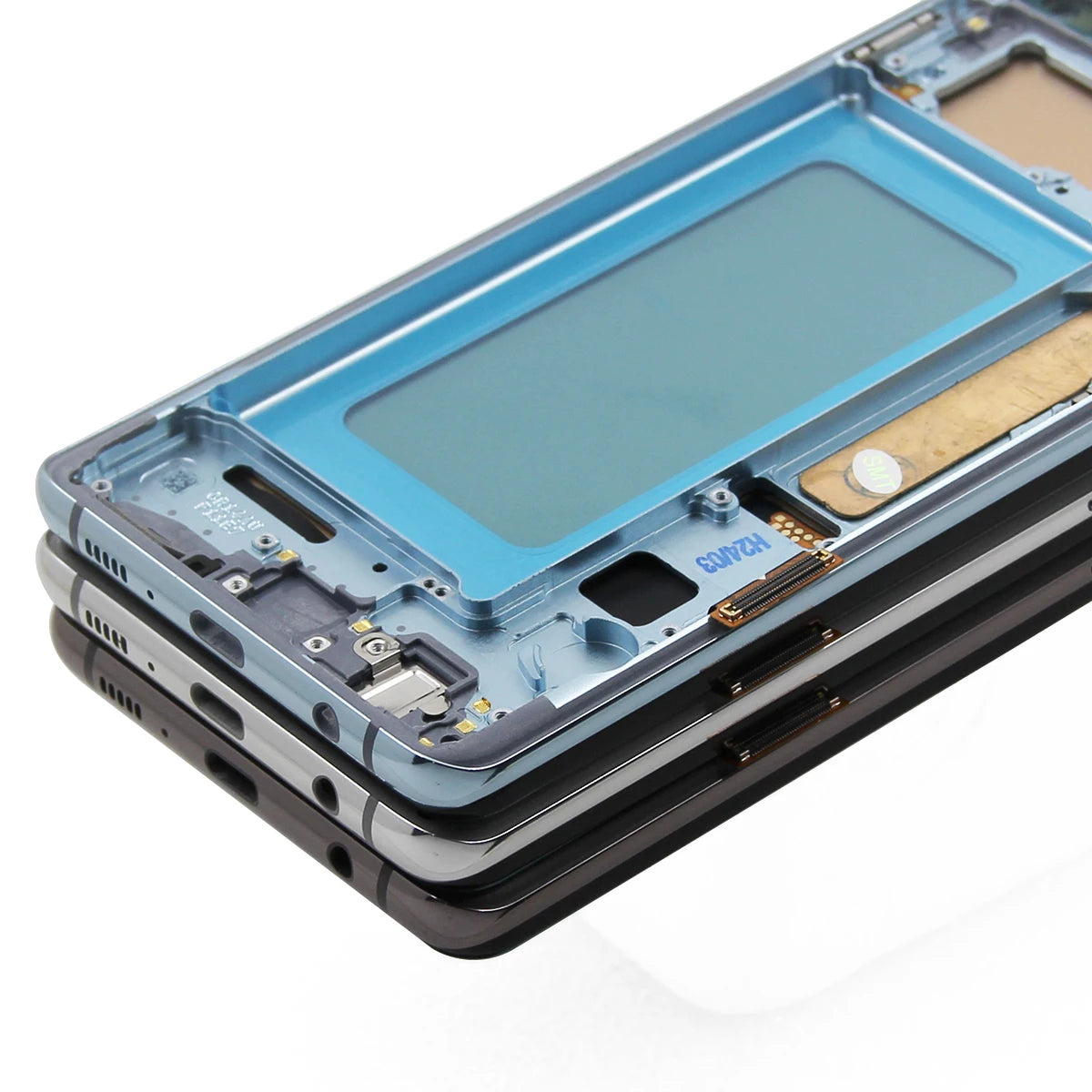 Pantalla LCD de 6,4 pulgadas para Samsung, repuesto de montaje de digitalizador con pantalla táctil, probado, S10 +, G975F, G975U, G975W, G975