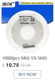 Capacitor Cerámico Multicapa Chip SMD 0805 (0.5pF-22uF) - Pack 100 Unidades (Valores Surtidos)