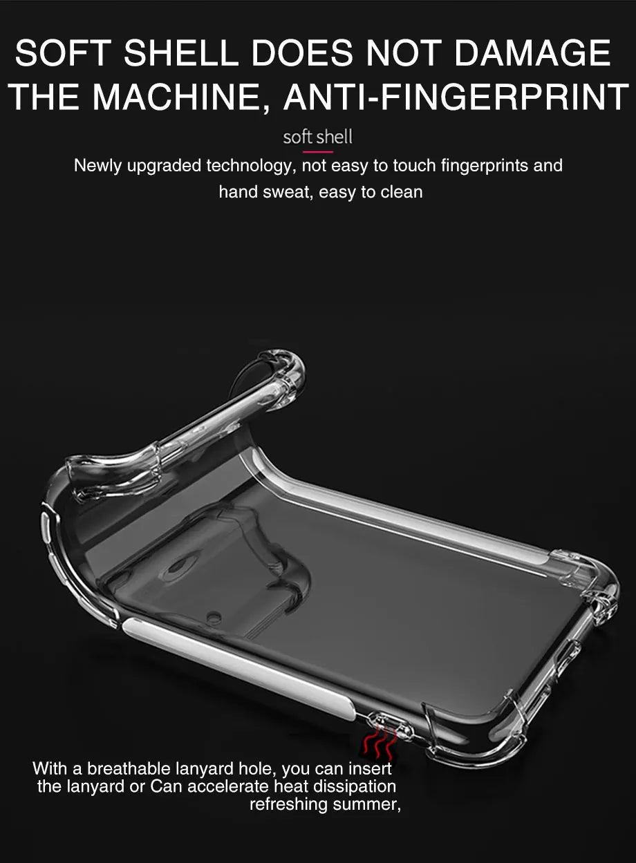 Funda Carcasa TPU Transparente Suave Anti-Golpes (Airbag Grueso) para Xiaomi Redmi Note 9/9S/Note 9 Pro