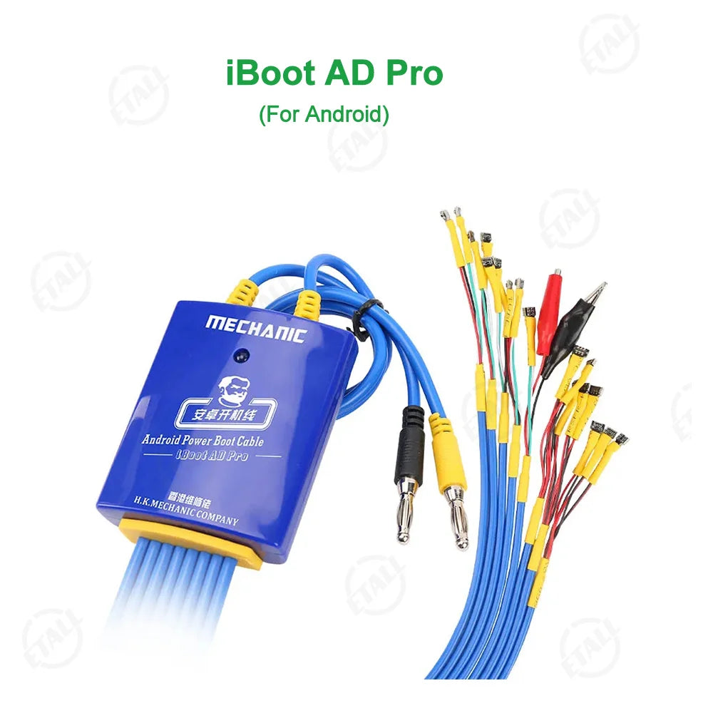 MECHANIC IBoot FPC AD MAX+ iBoot AD Pro Power Boot Cable for IPhone 5S-15ProMax Samsung Huawei Xiaomi Power Supply Test Cable