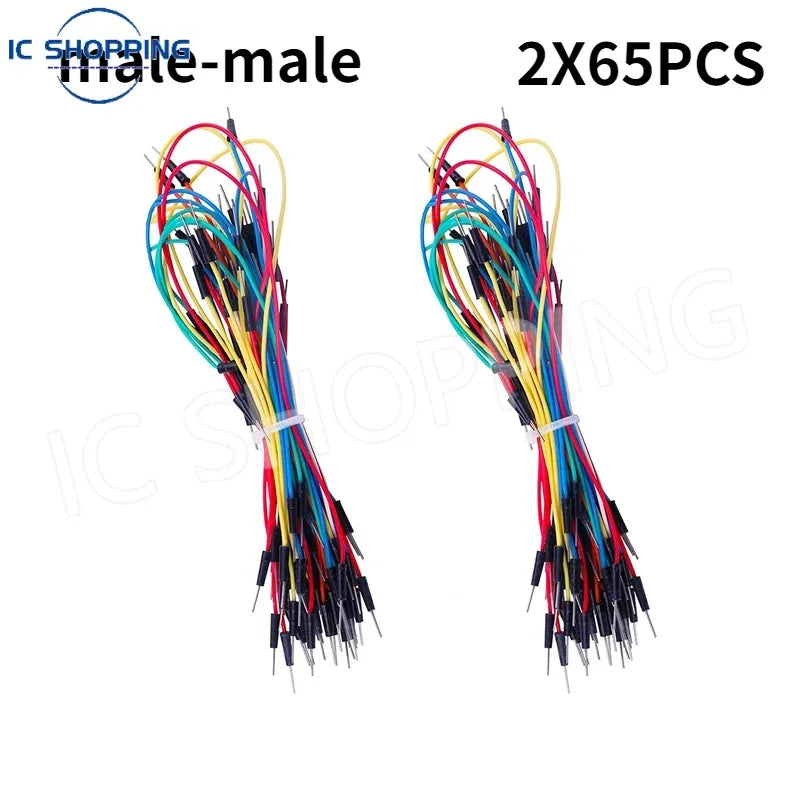 Cable Jumper Dupont (40 Unidades) Macho-Macho / Hembra-Hembra / Macho-Hembra para Arduino DIY Kit