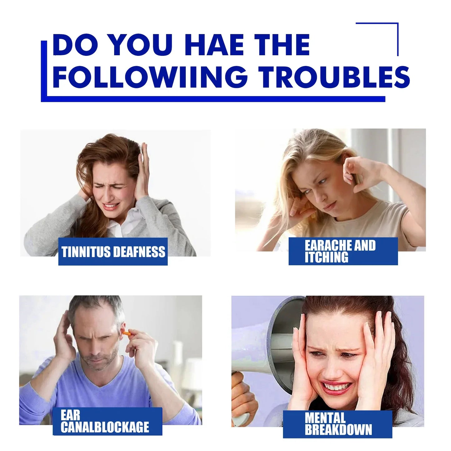 Spray Limpieza Oído Anti Tinnitus/Sordera/Bloqueo Cerumen, Alivio Picazón/Hinchazón/Otitis Aguda (Cuidado Oído)
