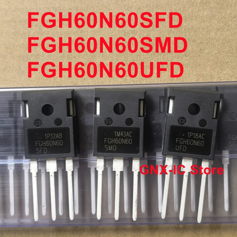 IGBT FGH60N60 (SFD/SMD/UFD) 600V 60A - Lote 10 Piezas