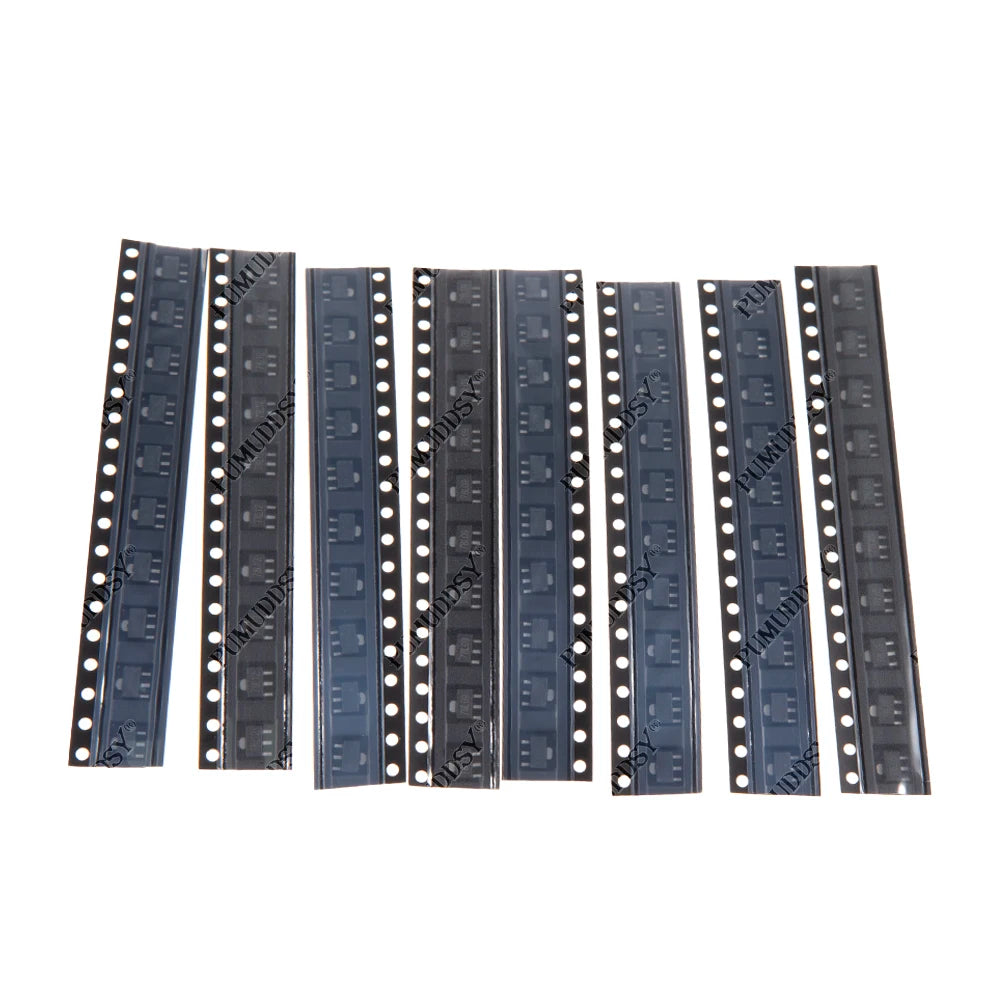 Kit Surtido Reguladores Voltaje SMD SOT-89 - 8 Tipos (78L05-15, 79L05) x 10 Unidades (Total 80 Piezas)