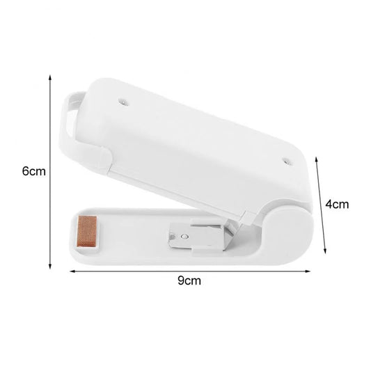 Mini Selladora Térmica Portátil para Bolsas Plásticas de Alimentos (Cierre Paquetes)