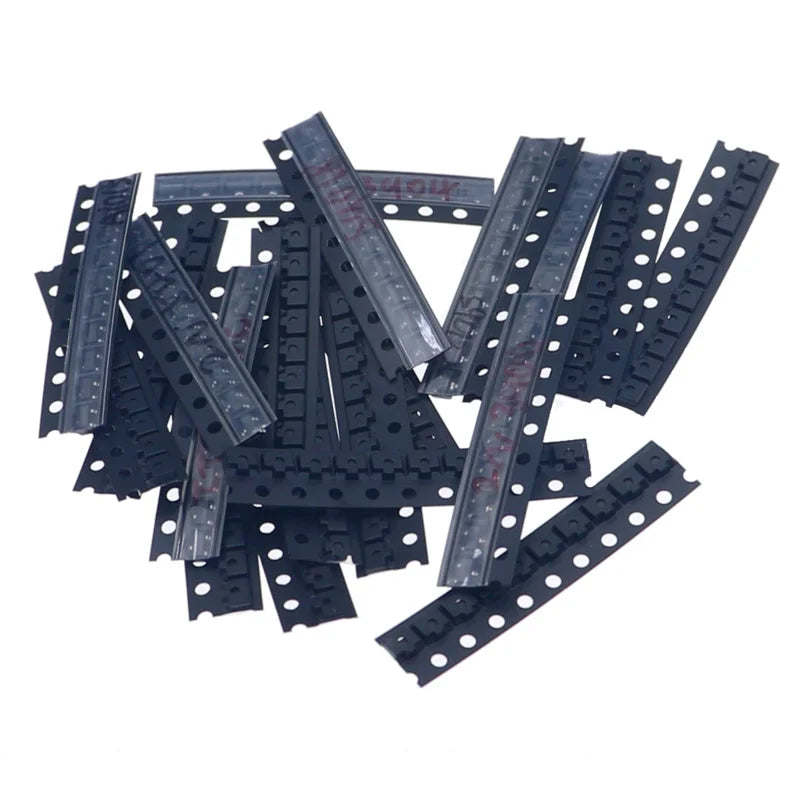 Kit Surtido Transistores/Componentes SMD - 20 Valores Comunes (TL431, S8050, S901x, etc.) (Total 200 Piezas)
