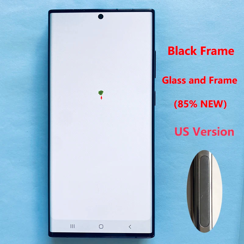 Pantalla 6.8" Super AMOLED con Marco y Digitalizador Táctil para Samsung S22 Ultra 5G (S908/S908U/S908B) (Con Defecto Estético)