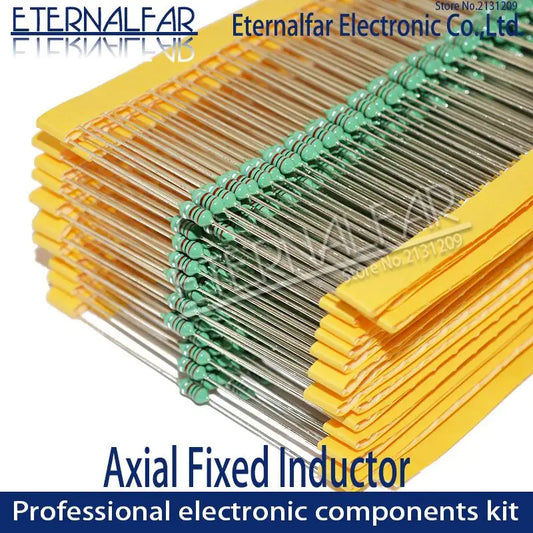 Inductor Axial Fijo Código Colores 0510 1W 47uH / 470uH - Lote 10/50 Piezas