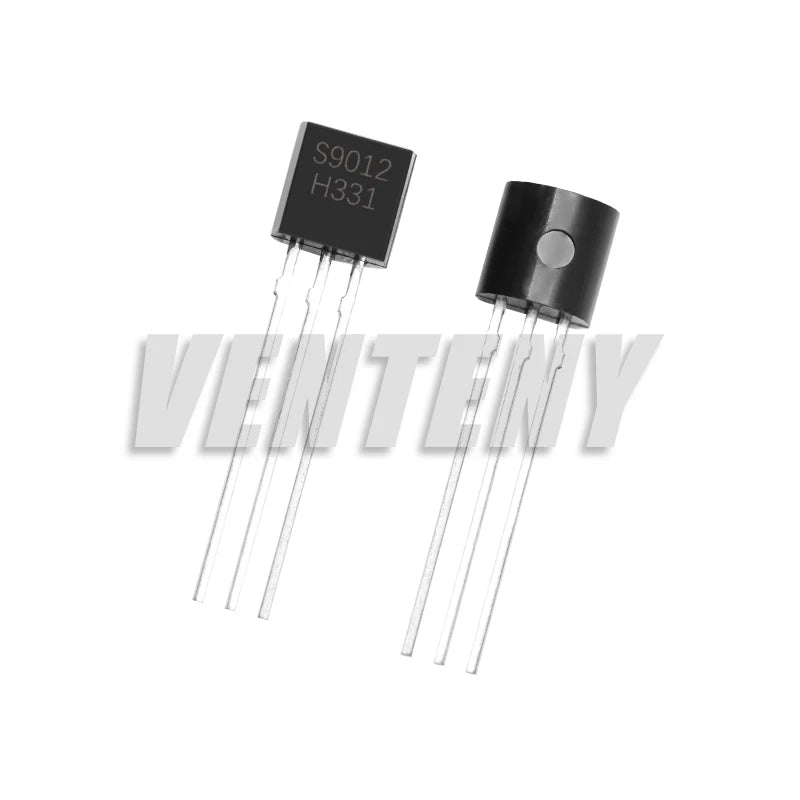 Kit Surtido Transistores BJT TO-92 - 10 Valores (A1015, BC327/337, C1815, S8050/8550, 2N2222/2907) (Total 200 Piezas)