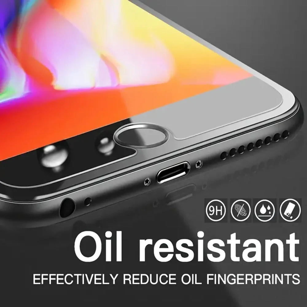 Protector Pantalla Cristal Templado para iPhone 6/6s/7/8 Plus / SE 2020/2022 (Pack 3 Unidades)