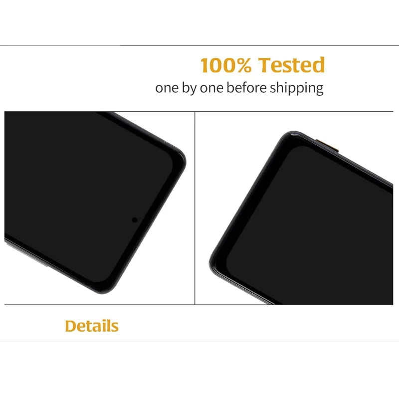 Pantalla AMOLED S20FE para Samsung S20 FE SM-G781 G7810 G781U G781B pantalla LCD MONTAJE DE digitalizador con pantalla táctil con marco