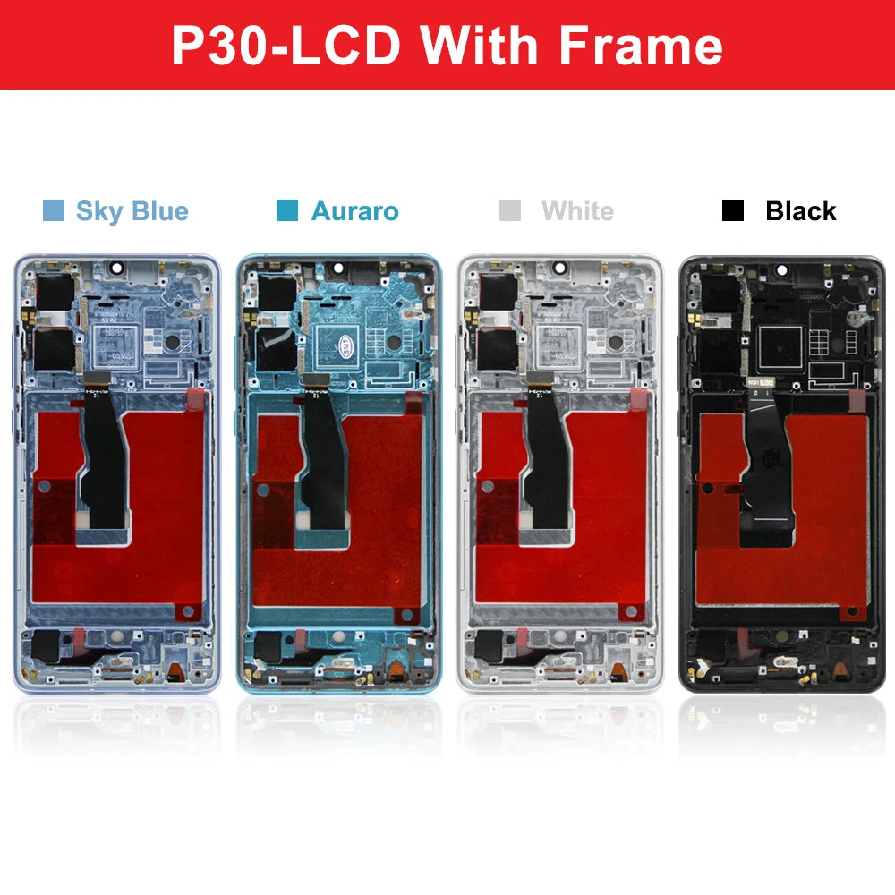 TFT Display Screen for pantalla Huawei P30 ELE-L29 L09 L04 Lcd Display Touch Screen Digitizer Replacement for Huawei P30