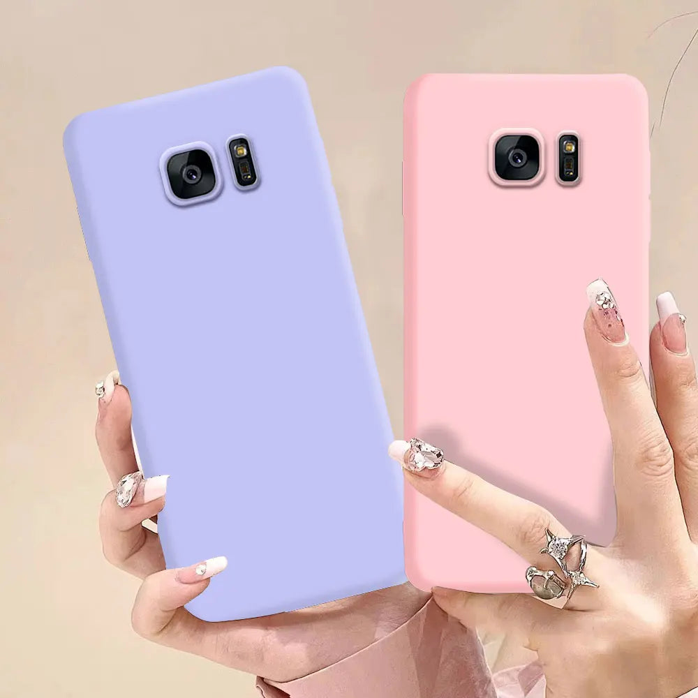 Funda Carcasa Silicona Mate para Samsung Galaxy S7 / S7 Edge (Coque)