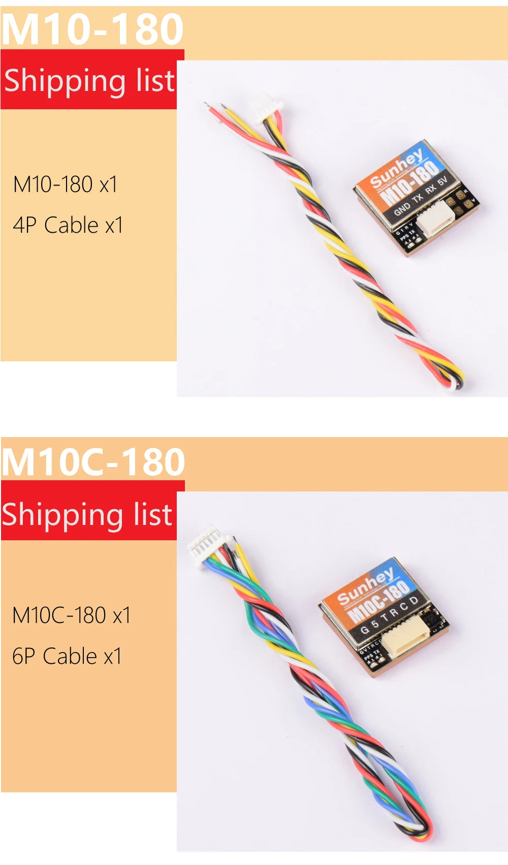 Módulo GPS CCRC Mini M10-18 / M10C-18 (10ª Gen) con Antena Cerámica y Compás Integrado para Drones FPV Freestyle Largo Alcance