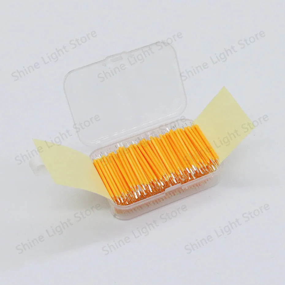 Filamento LED COB 3V 38mm para Bombilla Edison Decoración Hogar/Boda/Camping DIY (10-1200 Piezas)