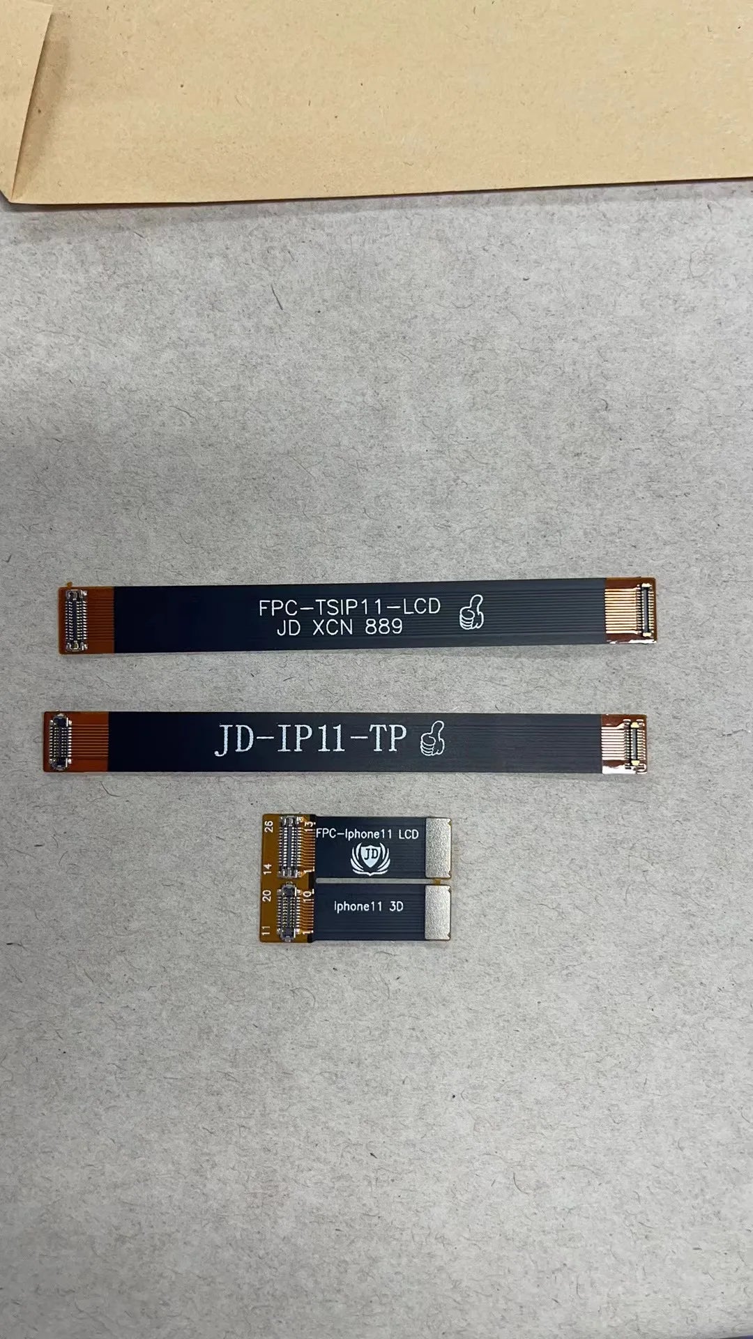 Flex Cable Extensión Tester Prueba Pantalla LCD 3D Touch para iPhone 6 a 12 Series (Plus/Pro/Max/Mini/X/XR/XS)