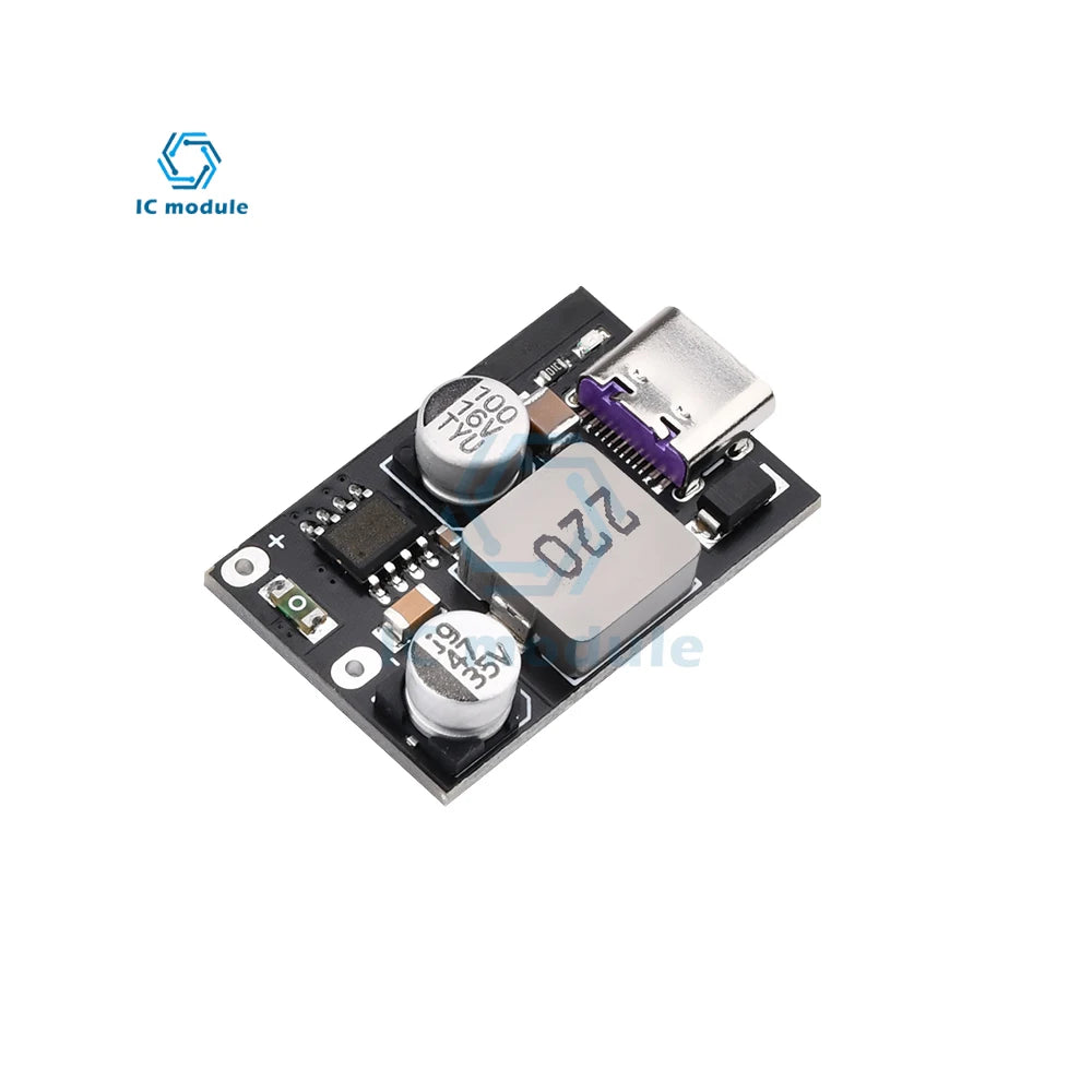 Módulo Carga Rápida CKCS 30W USB-C Soporta PD3.0/PPS/QC3.0