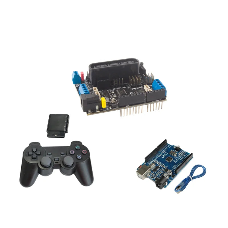 Kit Brazo Robot Mecánico Aleación Metálica 6-DOF (360°, para MG996R) Arduino Robótica Educacional Programable PS2