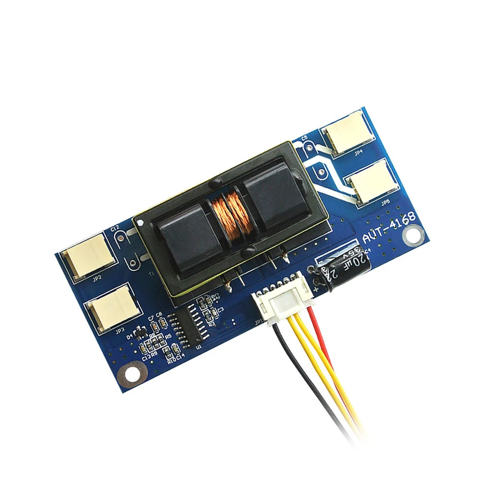 Placa Driver Backlight LED Universal TV 10-24" Boost Corriente Constante Inverter Laptop LCD (4 Lámparas CCFL)