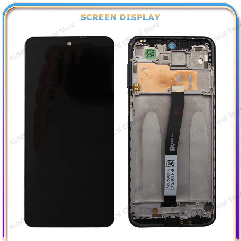 6.67" LCD Display For Xiaomi Redmi Note 9S Note 9 Pro Touch Screen Digitizer Assembly M2003J6A1G M2003J6B2G Replacement Parts