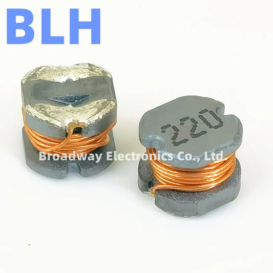 Inductor Potencia Bobinado SMD CD75 - Varios Valores (2mH a 4.7mH) - Lote 20 Piezas